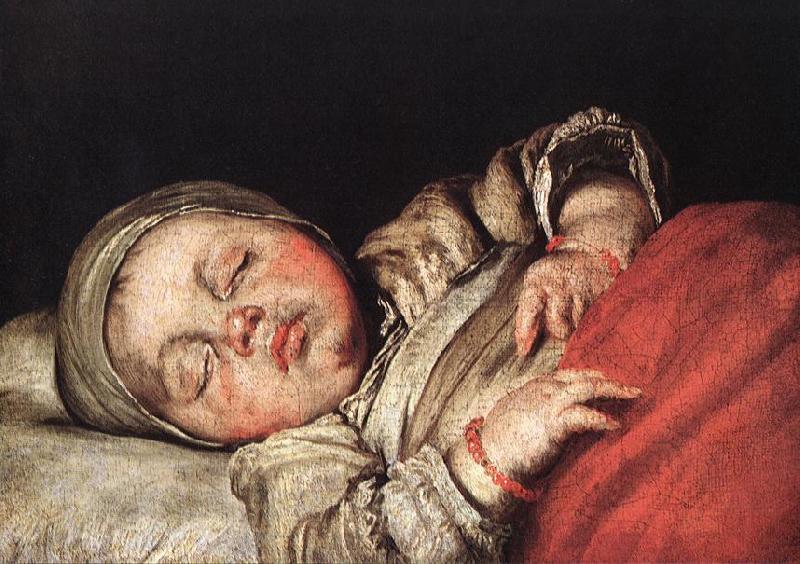 STROZZI, Bernardo Sleeping Child e